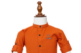 Gusto Newborn Full-Sleeve Collar Shirt